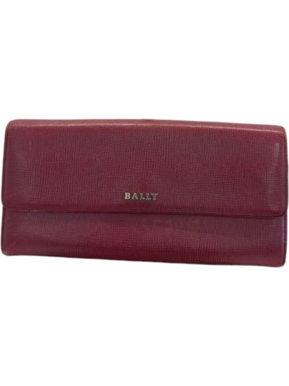 638136CR C1 Bally Wallet Long Pink Leather